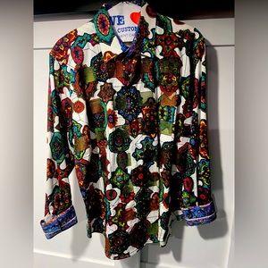 Robert Graham Prancer RARE shirt 2XL In pristine used condition